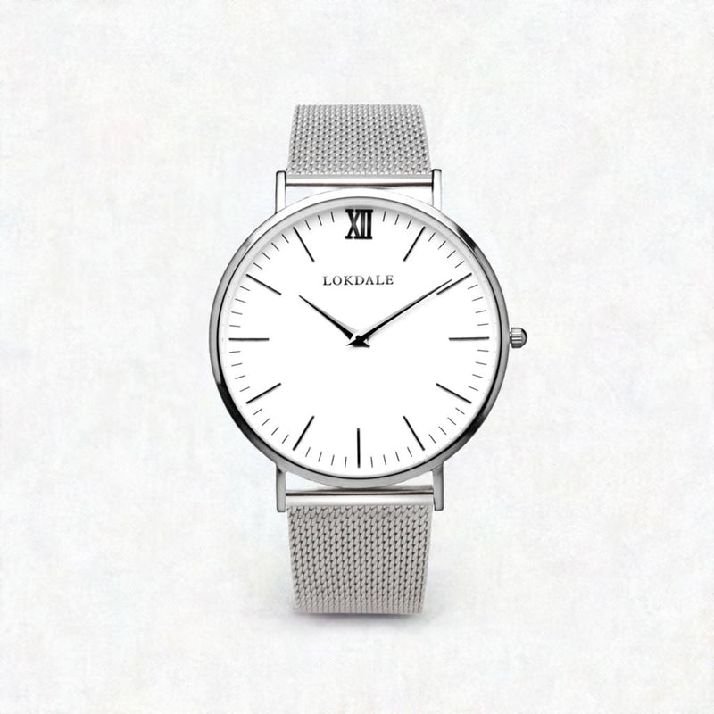 Avocet - Silver Blanc Watches LOKDALE LTD 