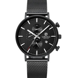 Goshawk - Matt Noir Watches LOKDALE LTD 