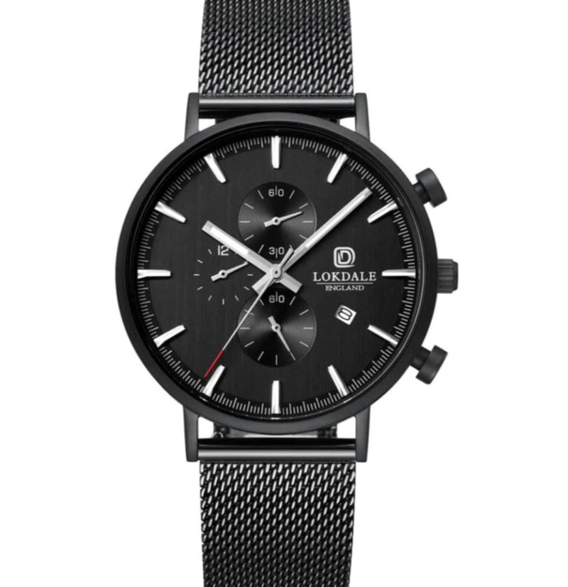 Goshawk - Matt Noir Watches LOKDALE LTD 