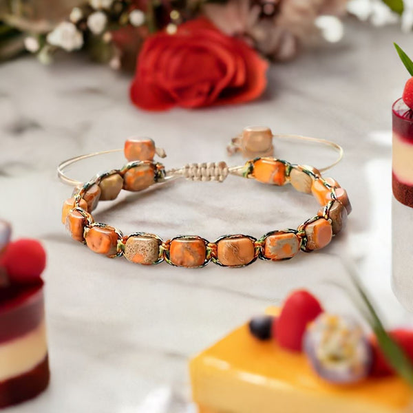 Ladies Bracelet - Orange LOKDALE LTD 