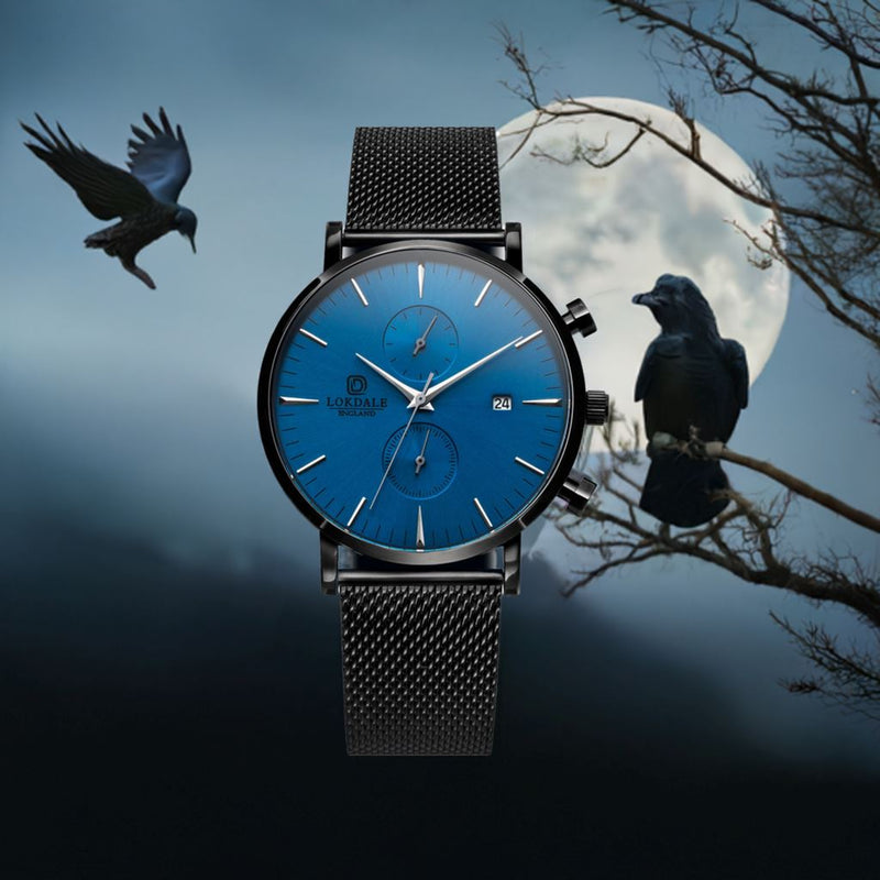 Midnight Raven Chronotica Watches LOKDALE LTD 