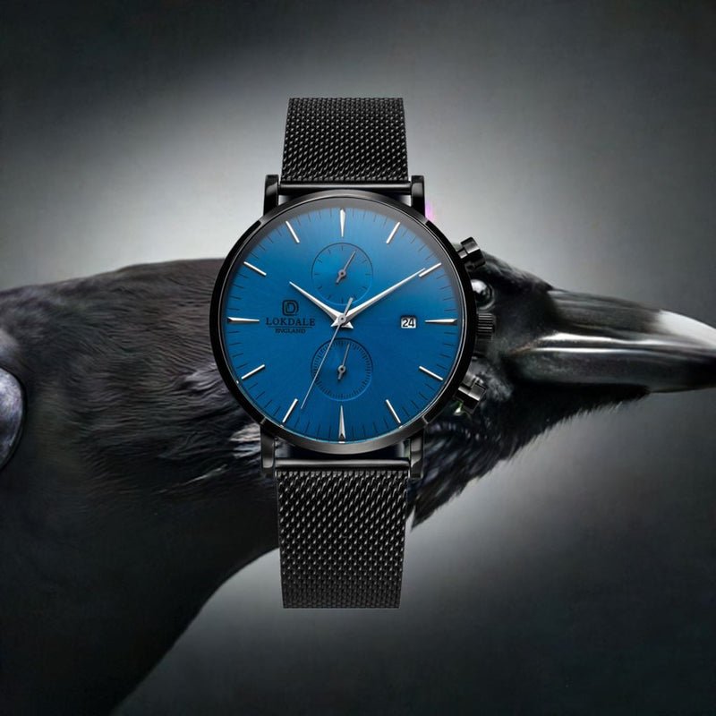 Midnight Raven Chronotica Watches LOKDALE LTD 