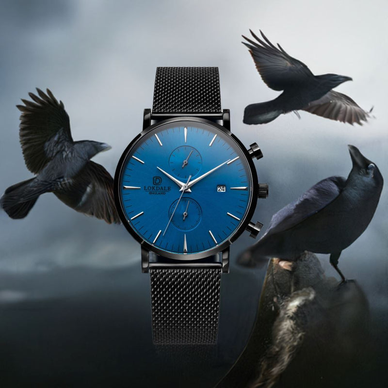 Midnight Raven Chronotica Watches LOKDALE LTD 