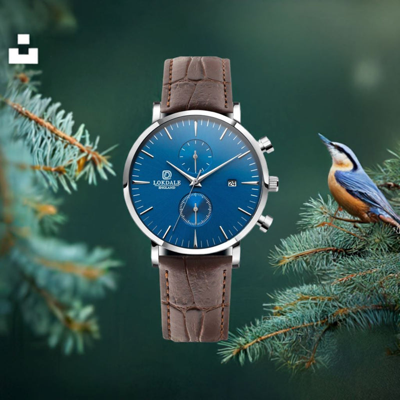 Nuthatch Chronotica - Earth Brown Watches LOKDALE LTD 