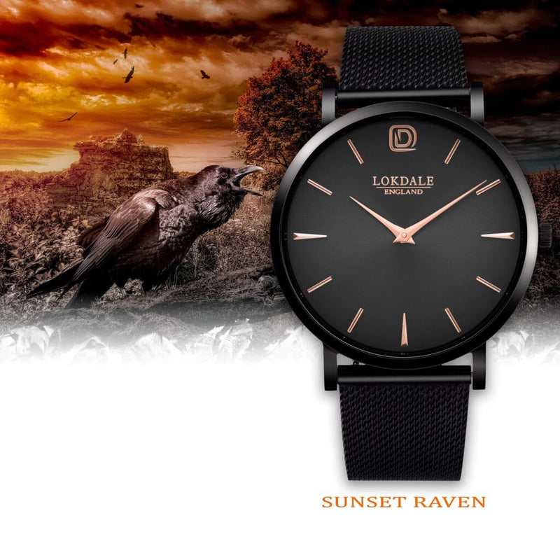 Sunset Raven - Rose Noir DARK SKIES LOKDALE LTD 